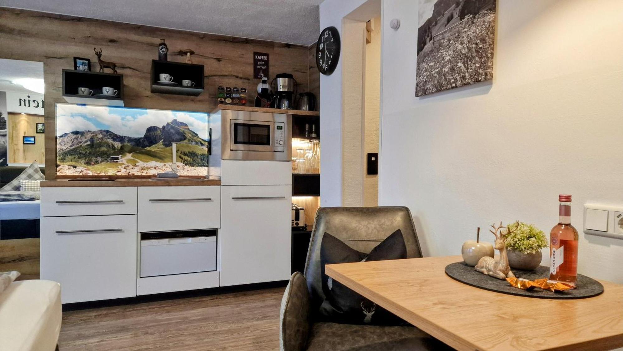 Nr 3 "Aggenstein"-Einzigartige Studio Mit Sued Balkon Inkl Koenigscard Пфронтен Экстерьер фото